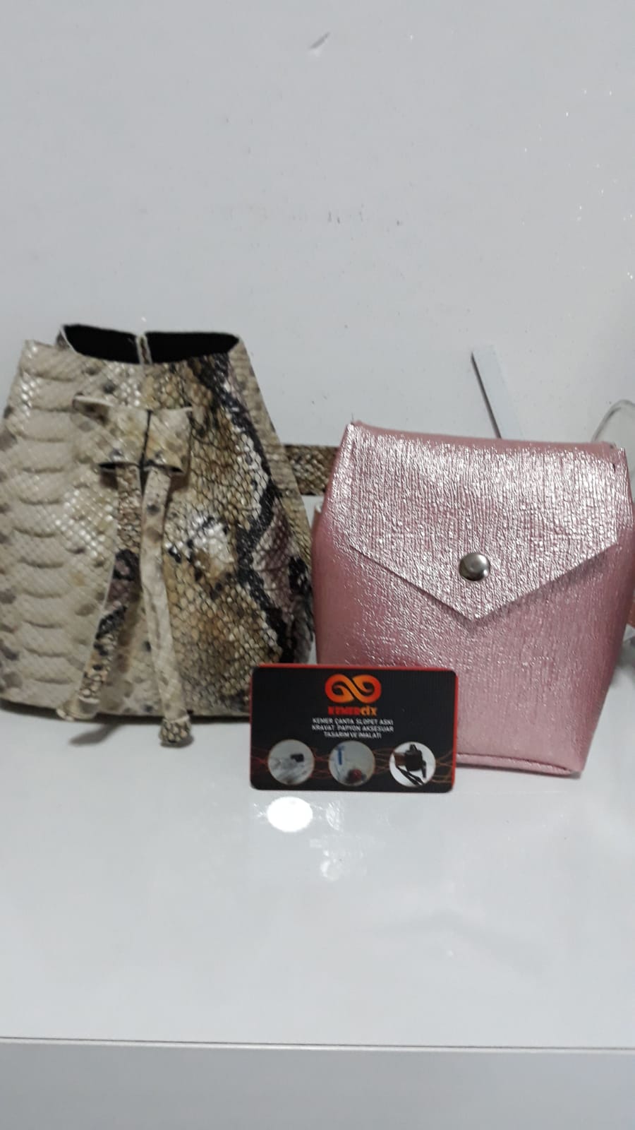 Kemercix Kemer Çanta Kravat Slopet Papyon Tekstil